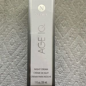 Nerium Neora-Age IQ Night Cream 1 fl.oz./30mL NEW in shrink-wrap